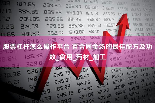 股票杠杆怎么操作平台 百合固金汤的最佳配方及功效_食用_药材_加工