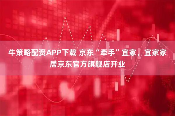 牛策略配资APP下载 京东“牵手”宜家，宜家家居京东官方旗舰店开业