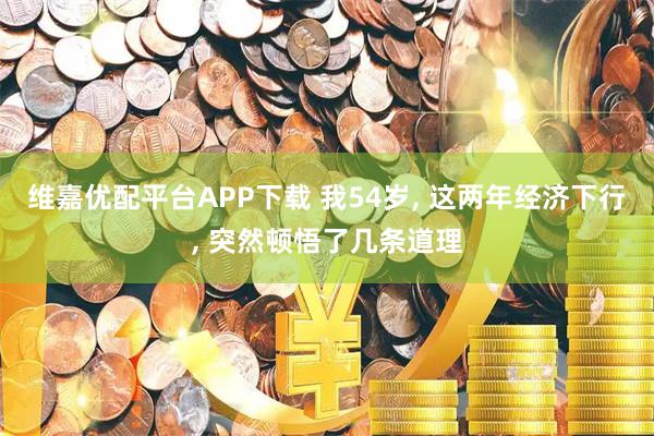 维嘉优配平台APP下载 我54岁, 这两年经济下行, 突然顿悟了几条道理