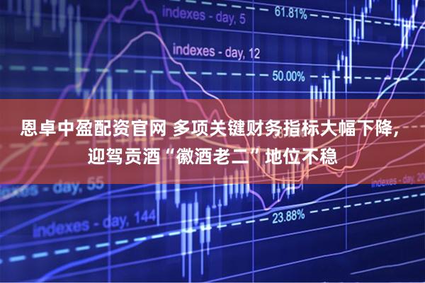 恩卓中盈配资官网 多项关键财务指标大幅下降, 迎驾贡酒“徽酒老二”地位不稳