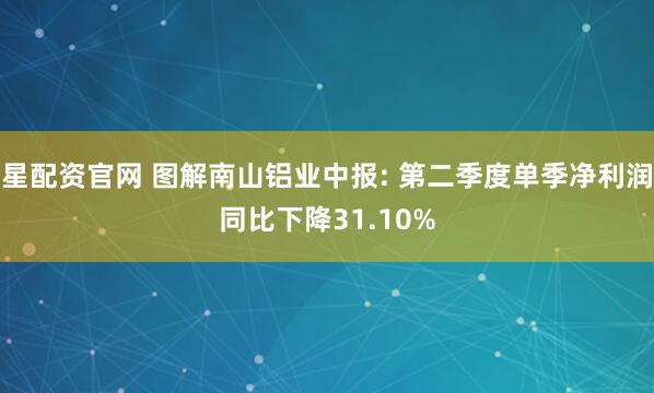 星配资官网 图解南山铝业中报: 第二季度单季净利润同比下降31.10%